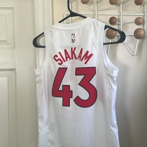 NBA  - Raptops 43 SIAKAM - White/Red - Small - Picture 10 of 10